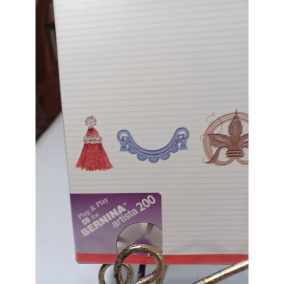 Studio Bernina Tassels & Trims Embroidery Designs CD By Louisa Meyer 768 - Picture 3 of 12